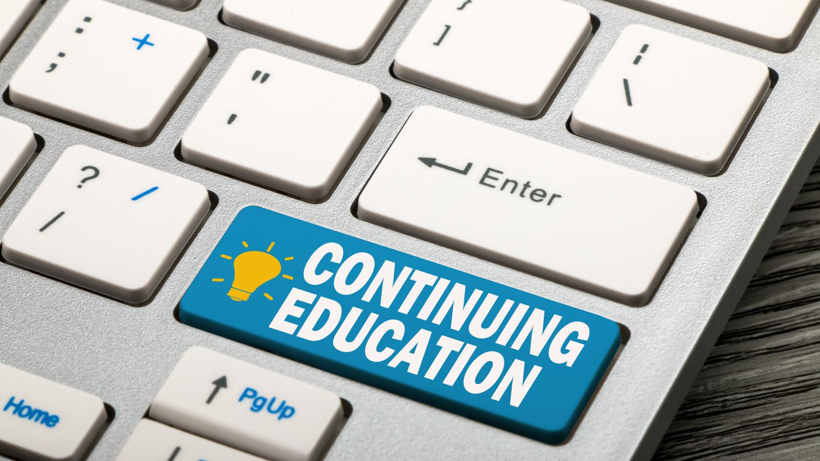 Continuing education modules illustration